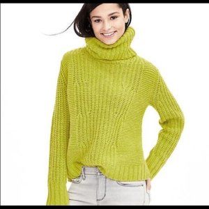 Banana Republic Wool Alpaca Turtleneck Sweater